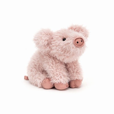 Jellycat Curvie Pig Australia | 796015SGW